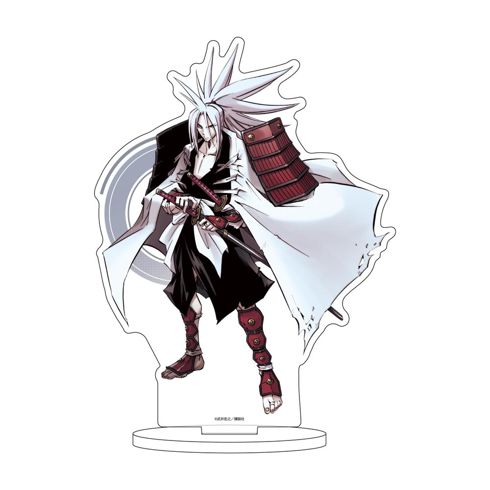 A3 Shaman King 04 Amitabaru [Official Illustration] Character Acrylic Figure
