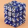 36 Pieces 12mm 6 Sided Mini Dice Set,Two Colours D6 Game Dice Set,6 Sided Standard Game Dice for Board Games Dice Games Classroom Teaching Dices Game, with Portable Gaming Box(Dark Blue&Black) view 2