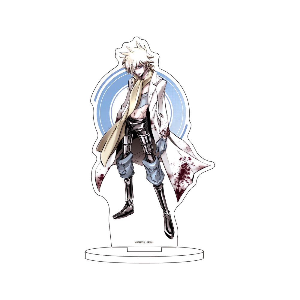 A3 Shaman King 08 Faust VII [Official Illustration] Character Acrylic Figure