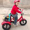 Kids Cruiser Bike for 3-8 Years Old,Outdoor Pedal Tricycle with Front Brake for Traveling Shopping,Kids Tricycle with Large Rear bakset,Height Adjustable Saddle/Handlebar,Spoke Pneumatic Wheel view 2