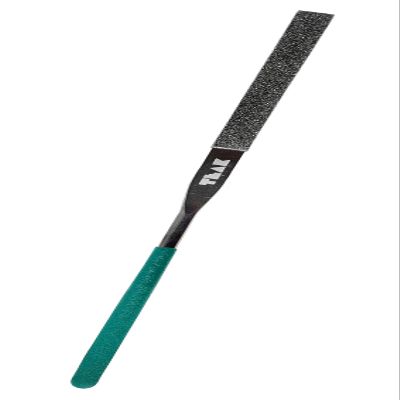 Teak Tuning PRO Diamond Encrusted Needle Fingerboard File - Logo Engraved with Rubber Handle - 5.5" Length - Great for Grip Tape & Gear Smoothing & Sculpting