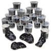 Black Nebula Slime - 24 Pack - Galaxy Star Slime Party Favors for Kids - Non-Sticky, Stress Relief, Arts & Crafts view 1