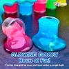 Mini Glow in The Dark Slime - 24 Pack - Slime Party Favors Neon Blue, Green, Pink, Yellow Colors - Glowing Slime Kit for Kids - Party Favors, Goody Bag Fillers view 3