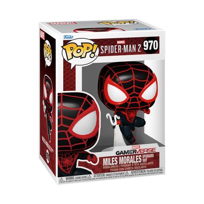 Funko POP! Games: Spider-Man 2- Miles Morales - Spider-Man - Collectable Vinyl Figure - Gift Idea - Official Merchandise - for Kids & Adults - Video Games Fans - Model Figure for Collectors