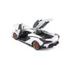 Lambor Sian FKP 37 White with Copper Wheels 1/18 Diecast Model Car by Bburago 11046WH view 3