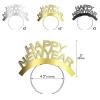 HOWAF 2026 New Year Eve Party Supplies 2026 NYE Decorations Kit - Include Happy New Year Headband Cone Hats Party Blowouts Black Gold Silver NYE Party Favors New Years Eve Accessories Kit, 38 Pieces view 3