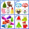 250PCS Christmas Toys for Kids Christmas Gift, Assortment Xmas Toys for Party Favors, Pinata Goodie Bag Stuffers, Stocking Stuffers, Advent Calendar, Prizes For Kids Classroom Rewards view 2