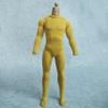 1/6 Scale Male Figure Clothes Long Sleeved Bodysuit Undercoat Jumpsuit Cloth for 12'' Action Figure Doll Clothes (Yellow) view 4