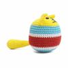 Colorful Dog Puppy Ball Crochet Doll Handmade Amigurumi Plush Toy VAC (Yellow) view 3