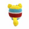 Colorful Dog Puppy Ball Crochet Doll Handmade Amigurumi Plush Toy VAC (Yellow) view 4