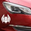 FETAL Carved Halloween Animal Stickers, Batmobiles Stickers, Scratch Decoration Body Stickers view 3