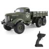 GoolRC RC Military Truck, 1:16 Scale Remote Control Car, 6WD RC Army Car, All Terrain Off-Road RC Truck, 2.4GHz Electric Military Transporter Vehicle with Headlights for Adults view 1