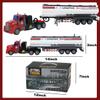 CALEST Remote Control Semi Truck Fuel Trailer, 14" 1:48 Fuel Trailer Truck Toy, Equipped with 2 Rechargeable Batteries, Gifts Ideas for Boys Age 3-8 Year Old view 3