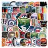62Pcs Tennessee Sticker Kawaii Travel Waterproof Pack | Vsco City Cool Deacls Graffiti Stickers Vinyl for Water Bottle Skateboard Luggage Laptop Computer Phone view 4