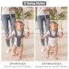 Ocanoiy Baby Walking Helper, Handheld Baby Walking Harness, Infant Walker Assistant Belt, Toddler Standing Support Help Baby Walk, Walking Assistance for Babies 8-16 Months (Gray) view 2