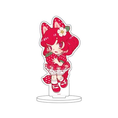 A3 Refresh Girls 04 Strawberry [Illustrated Illustration] Character Acrylic Figure