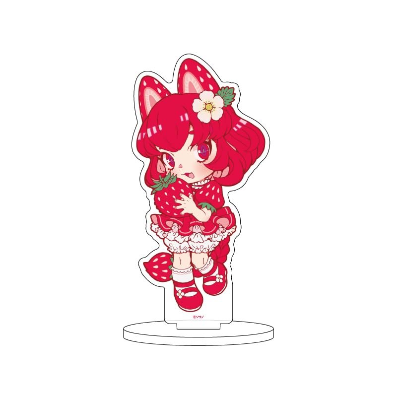 A3 Refresh Girls 04 Strawberry [Illustrated Illustration] Character Acrylic Figure
