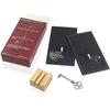 blue-ther Magical Chain Magic Tricks Penetrate Magic Magician Close up Illusion Gimmick Props Mentalism Impossible Chain Through Solid Key view 2