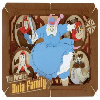 Paper Theater Castle in The Sky PT-L50 Pirates in The Air Dora Family