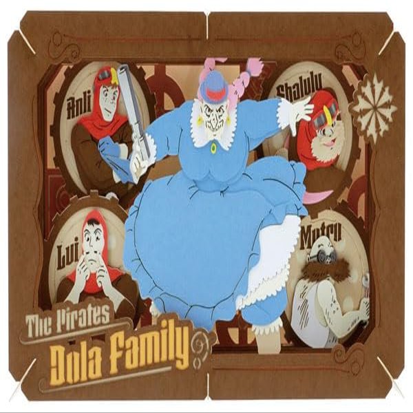 Paper Theater Castle in The Sky PT-L50 Pirates in The Air Dora Family