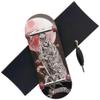 RACOFSB Pro Fingerboard 34mm Wooden Board Professional Finger Skateboard Trucks CNC Swirl Wheels (Death) view 1