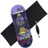 RACOFSB Pro Fingerboard 34mm Wooden Board Professional Finger Skateboard Trucks CNC Swirl Wheels (Alien) view 1