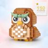 Aetheria Mini Blocks Owl Building Animal Set 150 Pieces Creative Home Decor Building Bricks Adult view 2
