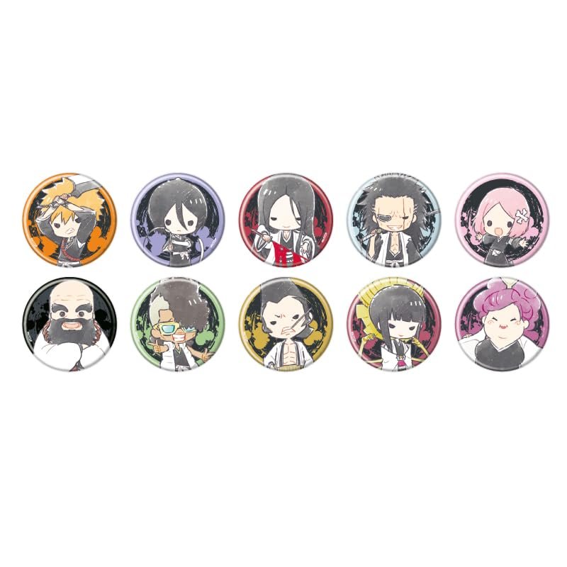 Bleach 17 Graff Art Illustration Can Badge Box of 10