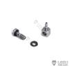 LESU M3 Curved Metal Nozzle for 2.5 * 1.5Mm Pipes 1/14 RC Truck DIY Model RC Car Parts view 3