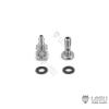 LESU M3 Curved Metal Nozzle for 2.5 * 1.5Mm Pipes 1/14 RC Truck DIY Model RC Car Parts view 4