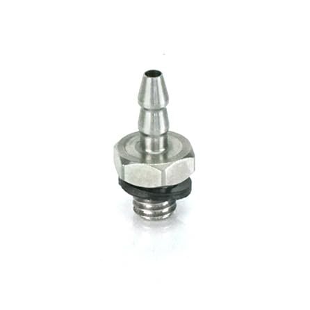 LESU M3 Metal Straight Nozzle for 2.5 * 1.5Mm Pipes 1/14 RC Truck DIY Model RC Car Parts