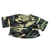 Camo T-Shirt for 610 Inch Plush Animals Clothes Casual Outfit Fits Stuffed Animals and Teddy Bears view 1