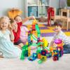 Everplay 150 Piece Marble Run Magnetic Building Toys Magnet Tile Construction Blocks STEM Learning Educational Toy Playset Toddlers Preschool Boys Girls Kids Children Unlimited Creations Age 3+ and Up view 2