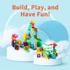 Everplay 150 Piece Marble Run Magnetic Building Toys Magnet Tile Construction Blocks STEM Learning Educational Toy Playset Toddlers Preschool Boys Girls Kids Children Unlimited Creations Age 3+ and Up view 4