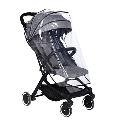 Stroller Rain Cover, Full Cover aby Travel Weather See Through Window, Easy Installation, Fits Most Strollers, from Rain, Wind, Snow, Cold, Dust (1 Pcs)