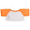 Plush Gear White T-Shirt with Orange Sleeves for 6-10 Inch Stuffed Animals Clothes for Teddy Bears Dolls and Plush Toys, Soft Cotton Outfit for Small Plushies Dress Up Accessories for Kids Gifts view 4