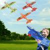 BAREEK 3 Pack Airplane Launcher Toy Kids, Led Foam Glider Fighters Outdoor Toys, 3 Flight Mode Foam Flying Toy 4 5 6 7 8 9-13 Year Old Boys Girls Birthday Gifts view 1