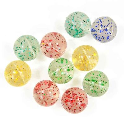 Kgler Bouncerz 10 x Bouncy Balls in Net Spring Ball Rubber Ball Dropsball 25 mm