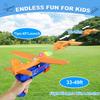BAREEK 3 Pack Airplane Launcher Toy for Kids Led Light Foam Glider with Plane Launcher for Playing Outdoor Flying Toy for 3 4 5 6 7 8 9 10 11 12 Old Boys Girls Gift and Presents view 2