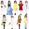 Daniel Axel Magnetic Princess Dress Up Paper Doll Pretend Play Toys Magnet People Clothes Puzzles Game for 3+ Year Old Girls Toddler,Preschool Learning Created Imagine Set Birthday Gift view 4
