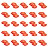 Anderson's Red and White We're Number One Football Sport Balls, Set of 50, School Spirit, Game Day, Novelty Items view 2