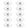Anderson's White and Black We're Number One Football Sport Balls, Set of 10, School Spirit, Game Day, Novelty Items view 2