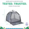 Baby Delight Go with Me Villa Portable Tent and Playard | Kids Tent and Playhouse | Indoor and Outdoor | Elephant Grey view 4