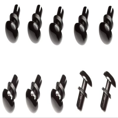 Infinity SMJ1331BK Push Rivets (0.1 inch (3 mm) / 10 pcs/Black