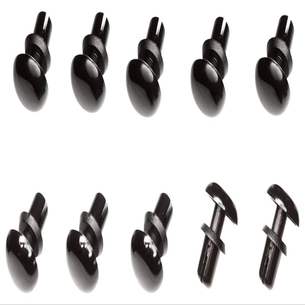 Infinity SMJ1331BK Push Rivets (0.1 inch (3 mm) / 10 pcs/Black