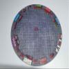 24" Diameter Marketplace Playmat with 1" Grid Stitched Edging, Double-Sided with Universal Dungeon Terrain view 1