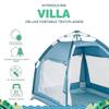 Baby Delight Go with Me Villa Portable Tent and Playard | Kids Tent and Playhouse | Indoor and Outdoor | Blue Wave view 2