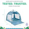 Baby Delight Go with Me Villa Portable Tent and Playard | Kids Tent and Playhouse | Indoor and Outdoor | Blue Wave view 4