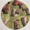 24" Diameter Village Playmat with 1" Grid Stitched Edging, Double-Sided with Universal Dungeon Terrain view 1