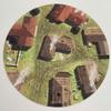 24" Diameter Village Playmat with 1" Grid Stitched Edging, Double-Sided with Universal Dungeon Terrain view 2
